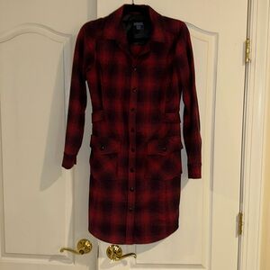 Pendleton plaid shirtdress